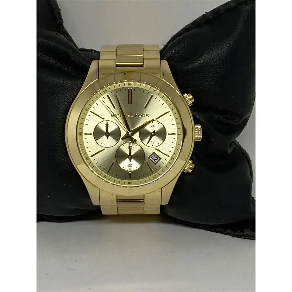 Michael Kors Runway MK6251 Womens Stainless Steel Analog Dial Quartz Watch UC492